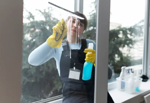 Nettoyage de vitres intérieures et extérieures à Villeneuve-la-Comptal